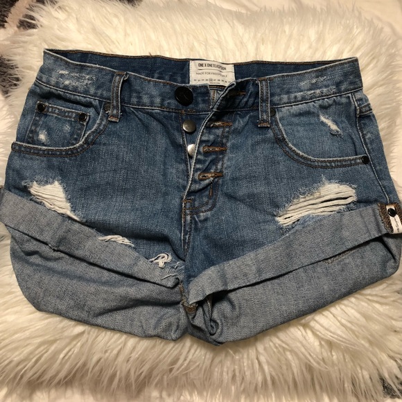 one x one teaspoon shorts